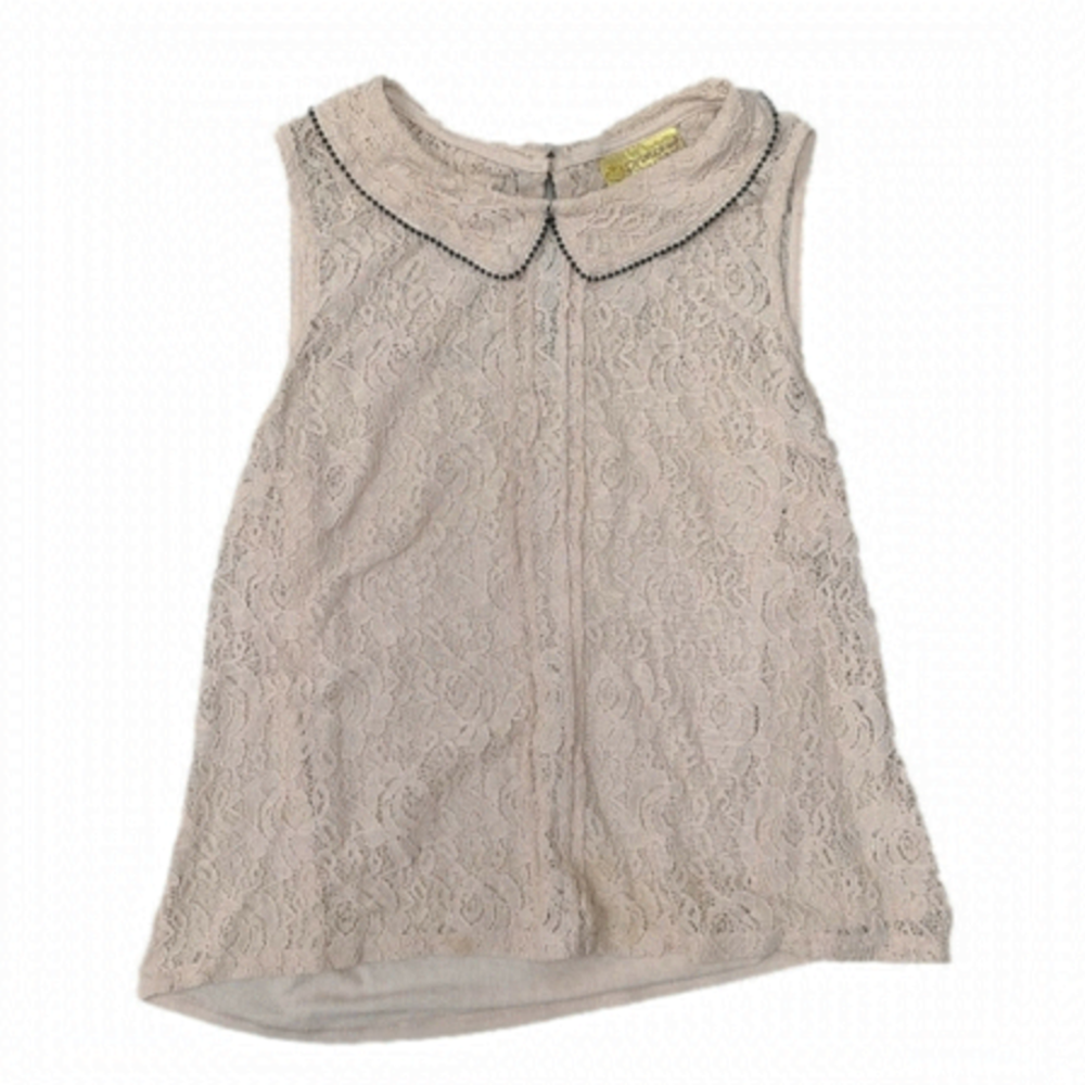 Princess Vera Wang Blush Pink Sleeveless shirt - Size Medium